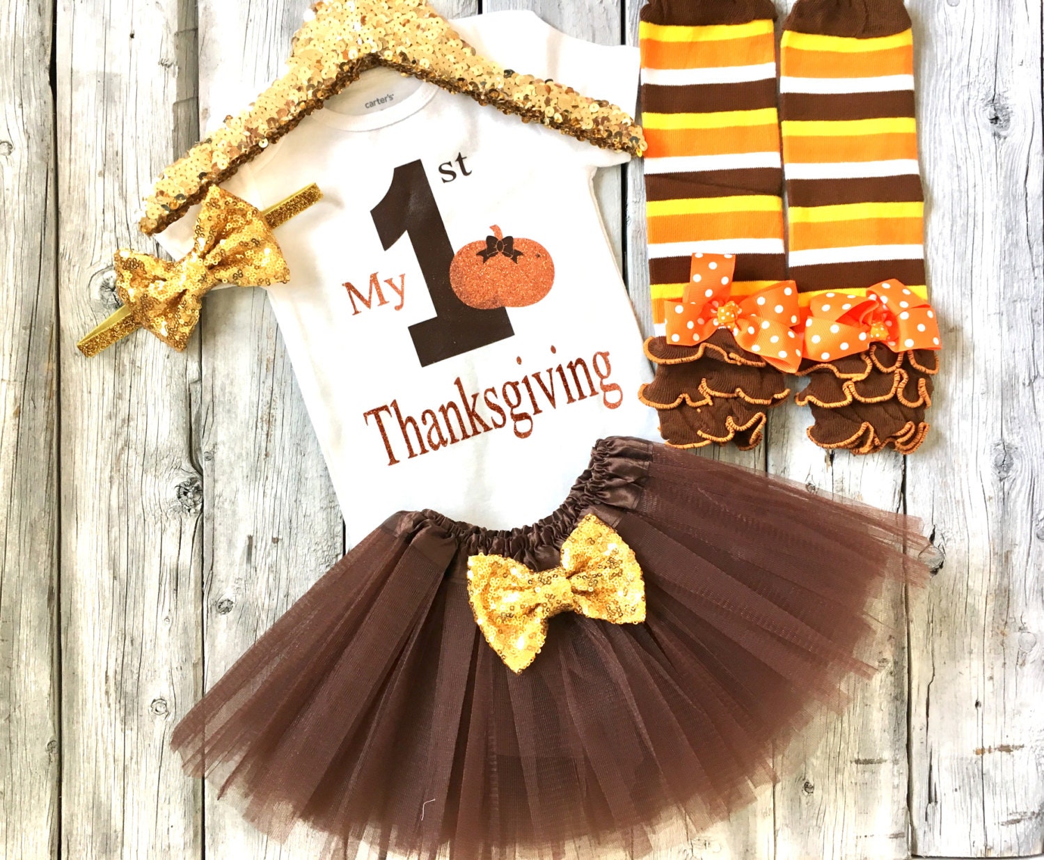 Baby girl 1st thanksgiving outfit first thanksgiving outfit