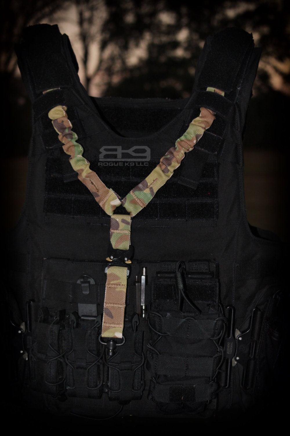 COBRA Buckle QuickRelease Vest Integrated SinglePoint Bungee