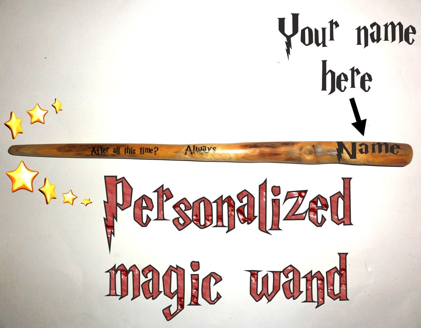 Personalized Name Custom Magic Wand. After all this time