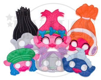 Trolls Felt Mask