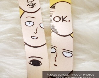 Lanyard Derp Egg sensei one punch man saitama genos