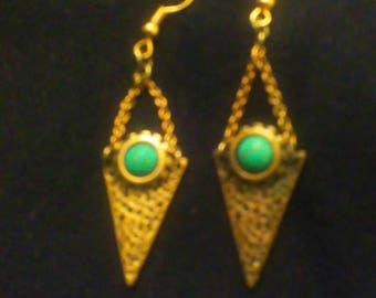 Golden Sunset Earrings