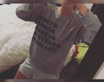 Greys anatomy squad sweatshirt