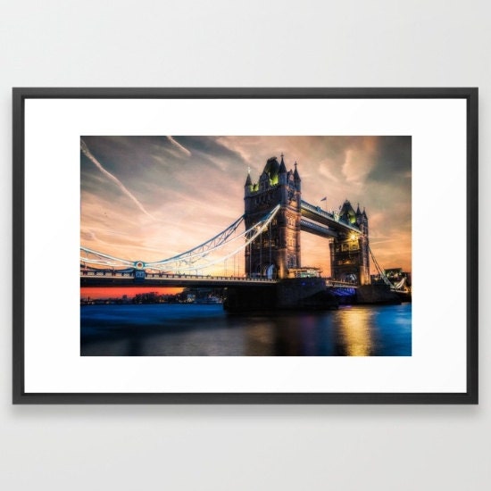 London Photography London Tower Bridge Framed Art