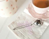 Heart Tea Infuser for loose leaf tea | Heart Shaped Tea Strainer | Gift for Her |Gift for Girlfriend |Gift for Mom