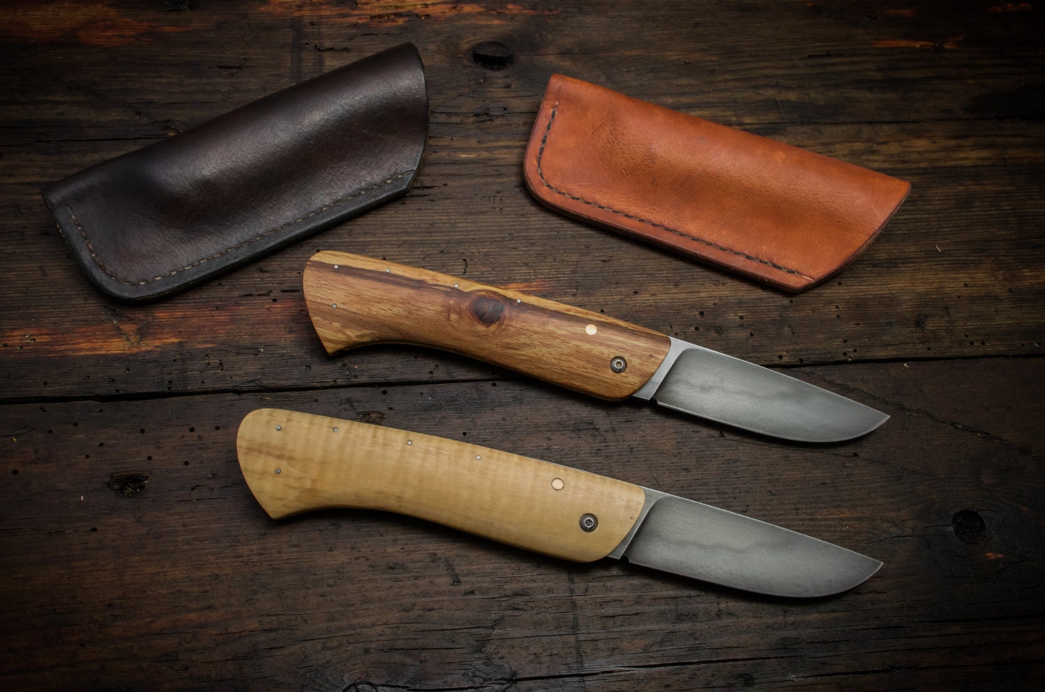 Handmade Friction folder knife