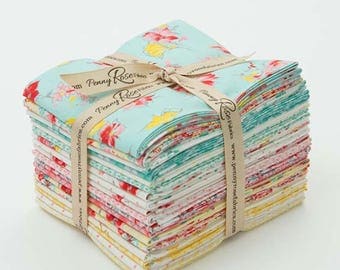 FREE SHIPPING Lily Fat Quarter Bundle by Penny Rose for Riley Blake Designs FQ 5930 18