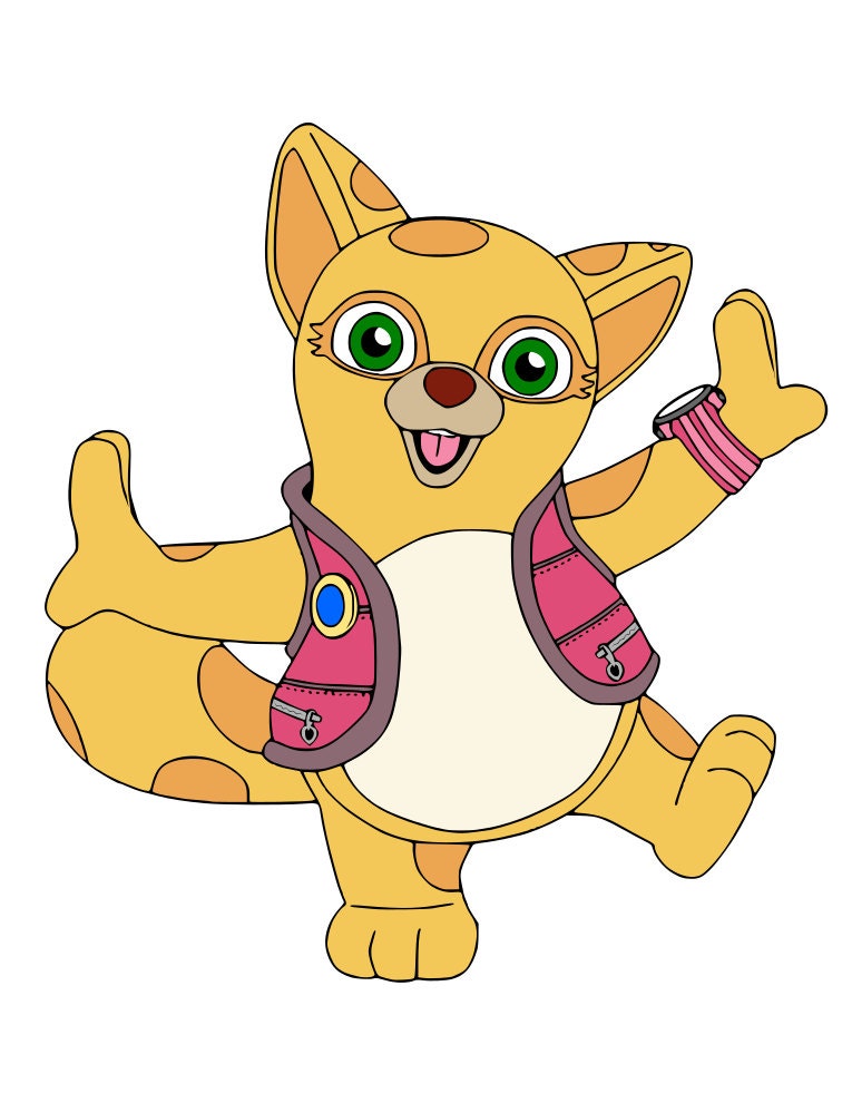 Dotty and Wolfie Special Agent Oso svg files from
