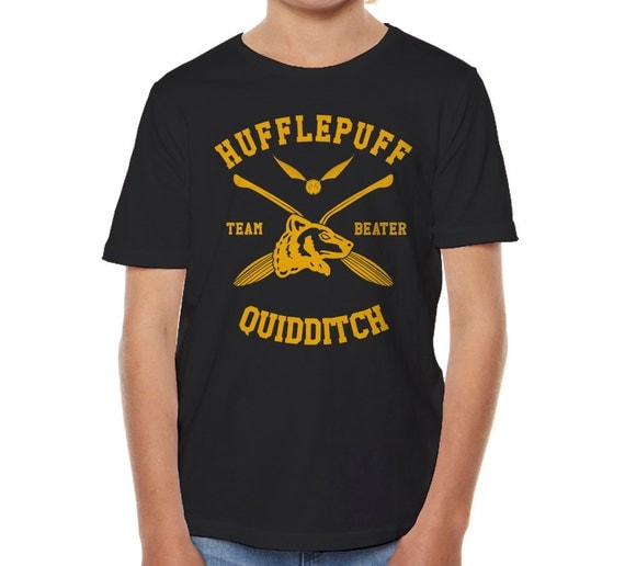Items similar to BEATER Hufflepuff Quidditch team Beater on YOUTH tee