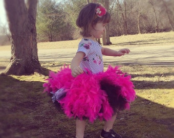 Tutu Skirt, Feather Lace Tutu Skirt, Birthday Tutu, Party Tutu Skirt, First Birthday Tutu, Feather Skirt, One Year Photo Prop, Feather Tutu