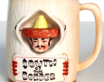 Vintage South of the Border Coffee Cup