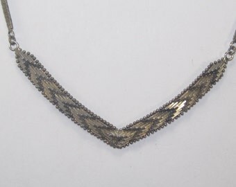 V-48 Vintage Necklace 925 silver choker