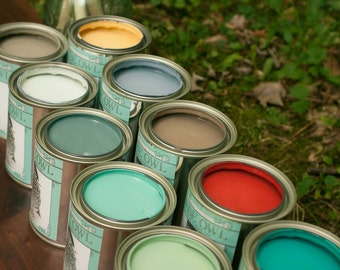 Wise Owl Chalk Synthesis Paint, Pint Size (16oz by volume), 36 Available Colors!