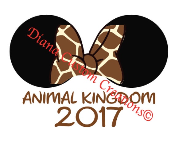 Download Animal kingdom Minnie ears and bow SVG cricut silhouette