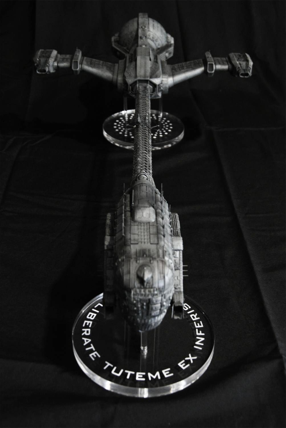 Event Horizon spaceship 1/2000 scale model