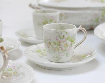 Haviland Limoges Espresso Cups and Saucers