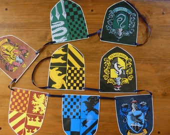 Harry Potter House Bunting