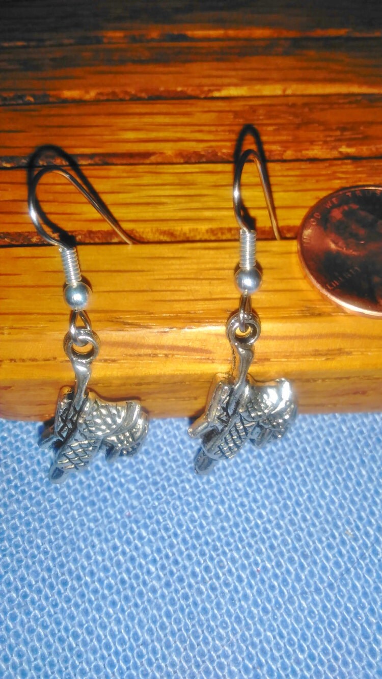 SADDLE EARRING Saddle Jewelry Saddle Necklace Saddles by DiDiGifts