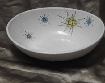 wonderful rare franciscan china starburst 8 inch vegetable bowl