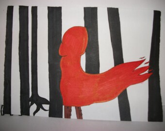 A5 Little Red Riding Hood Fairy Tail Illustration in Pro Maker