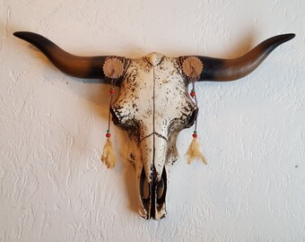 Bull Skull Wall Decor cow skull decor | etsy Bull Skull Wall Decor cow skull decor | etsy