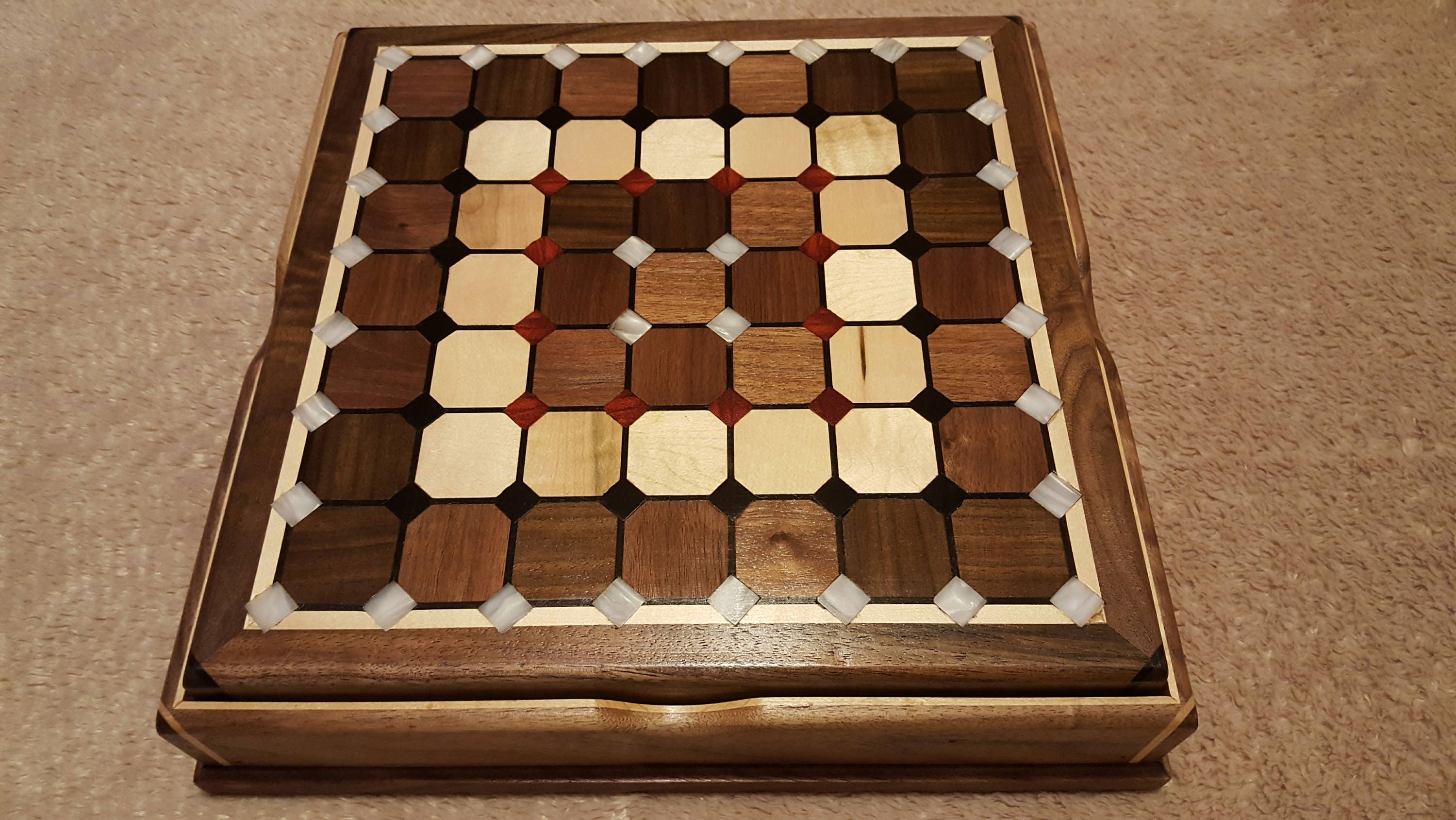 Tak Board With Box And Game Pieces