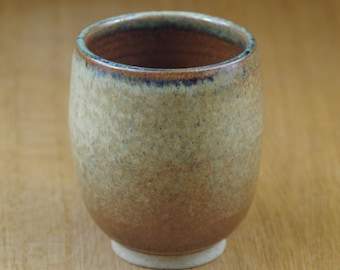 Handmade Handless Mug, Pottery Cup, Coffee Cup, Handmade Stoneware Teacup, Ceramic Tumbler