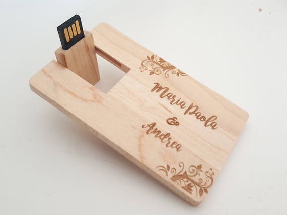 Wooden USB 2.0 Flash Drive (16GB)