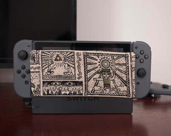 Nintendo Switch Cover - Switch Dock Sock - Nintendo Switch Protector - Switch Dock Cover - Nintendo Switch Case - Video Games - Dock Sleeve