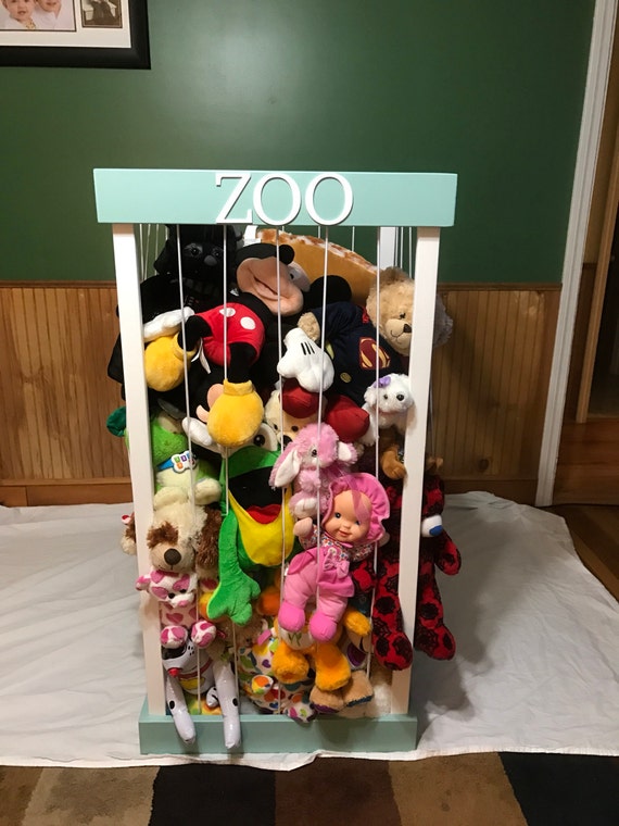 stuffed animal zoo corner