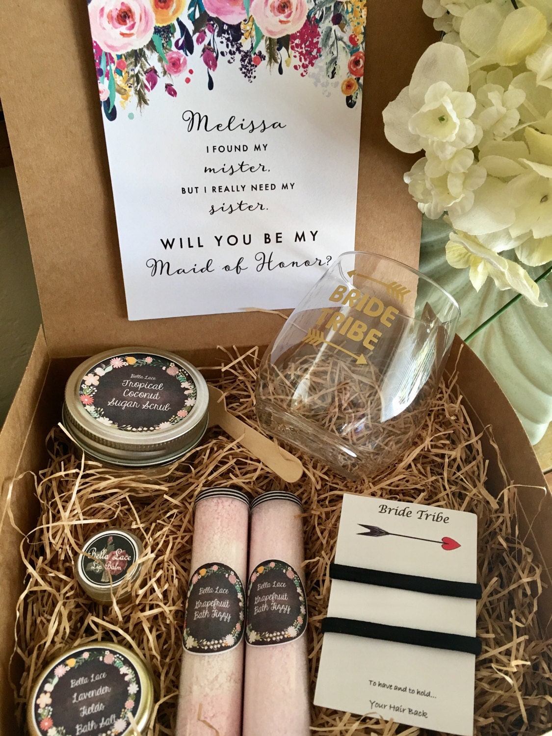 1 Bridesmaid Proposal Boxdiy Proposal Kit Bridesmaid Proposal