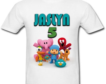 pocoyo birthday t shirts