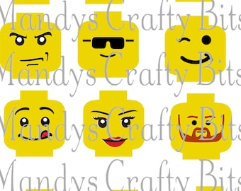 SVG Lego Expressions -Emoji