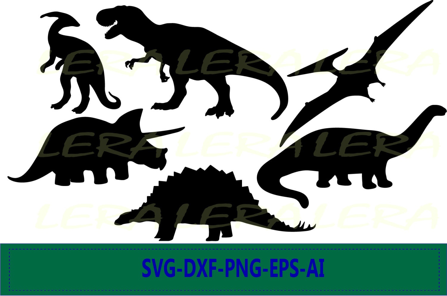60 % OFF Dinosaur Silhouette png eps svg dxf Dinosaurs