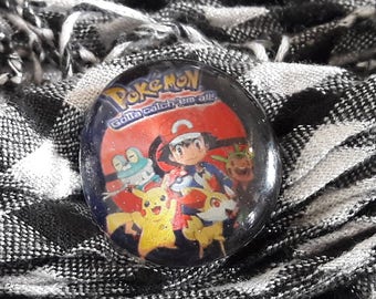 Pokemon pin badge, kids badge, geek pin, cartoon pin, childrens pin, pokemon gift, geek gift, nerd accessory, pokemon accessory, nerd pin