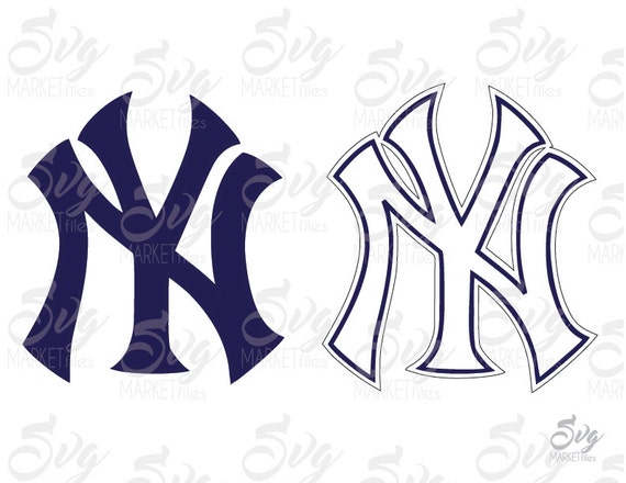 New York Yankees Baseball Cuttable Design by storesvgmarketfiles