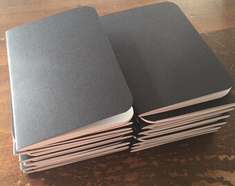 Bulk Blank Notebooks | 3.5 x 5 | Black Notebook | Notebook | Sketchbook | Journal | Black Journal | Black Sketchbook | Travelers Notebook