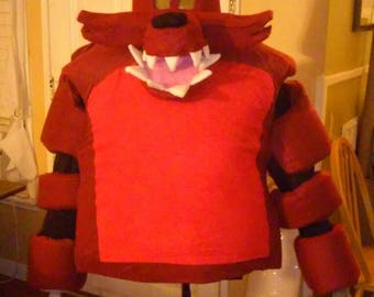 Fnaf foxy cosplay mascot costume