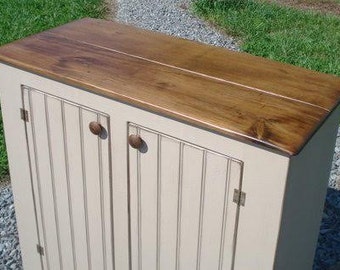 Space Efficient Rustic Sideboard