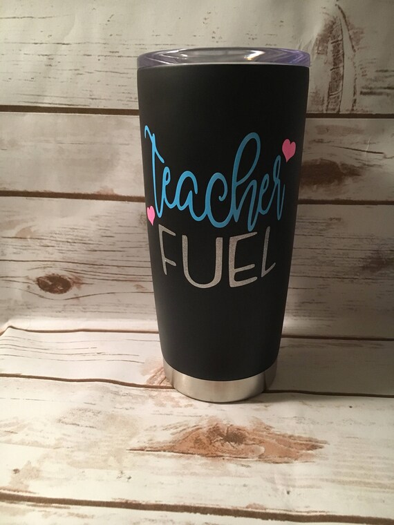 Teacher Fuel Travel Mug Teacher Coffee Mug Teacher