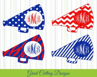 Cheerleader SVG Cut File Monogram svg DXF cut file Cricut svg Silhouette svg Vinyl Cut File Digital cut file Cricut cut file Silhouette dxf