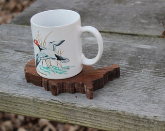 Wooden United States Coasters/ Cool Coasters/ Wood coaster set/ Unique Coasters/ American/ Merica Coasters/ Patriotic Coasters