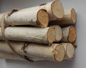 8 Birch logs. Wood sticks. Birch tree. Decor for fireplace. Craft birch. White birch logs. Decoration birch. Logs for decoration. Craft logs