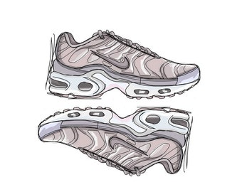 Custom Nike Air Max 90 Funky Galaxy Colours Graffiti Airbrush