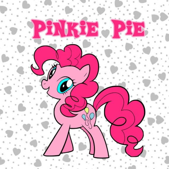 Download My Little Pony Pinkie Pie and Title SVG Vector