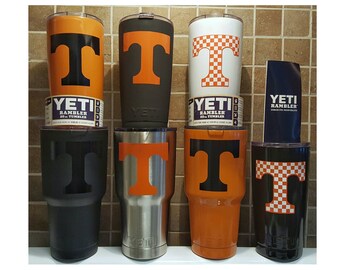 YETI - TENNESSEE VOLS Volunteers Cup 20 oz 30 oz Tumbler Mug Vols Student sports football fan grad custom alumni gift idea creative present