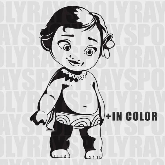 Free Free 210 Baby Moana Svg Free SVG PNG EPS DXF File