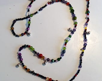 Hodgepodge of pearls sautoir necklace