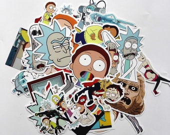 Random Rick and Morty Stickers