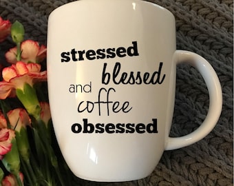 Coffee obsessed | Etsy